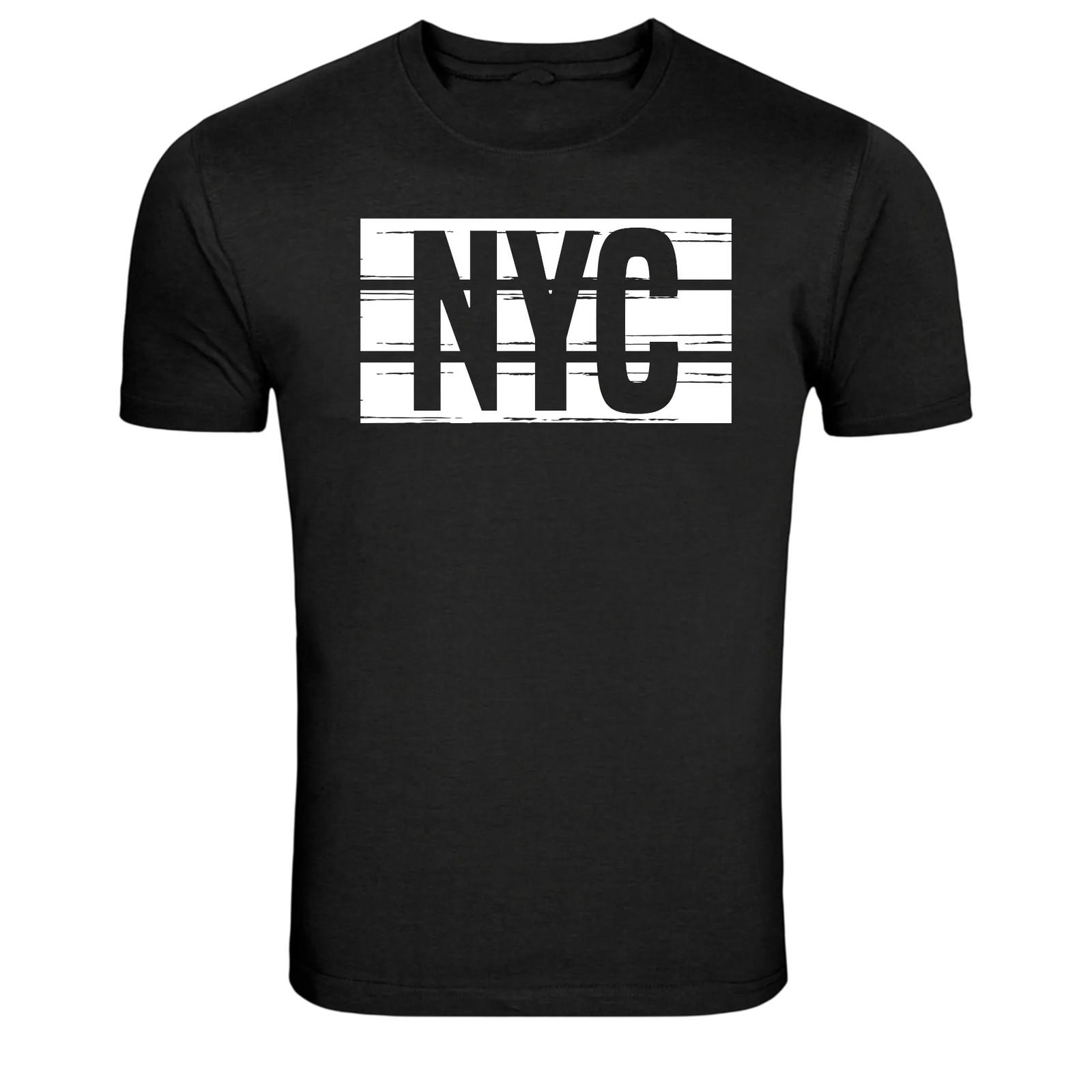 NYC New York City Authentic Casual Wear Typography Tee XXXL