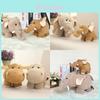 Realistic Hippo And Elephant Plush Toys For Kids' Birthday Gifts