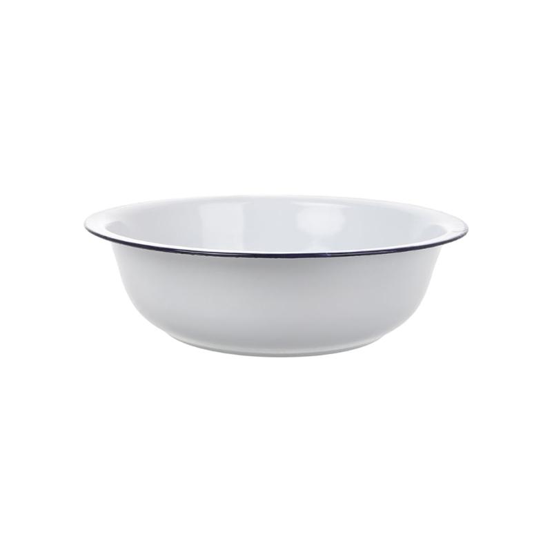 652F Enamel Mixing Basin Hygienic Coating Enamelware Perfect For Modern Households