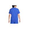 Nike Logo Embroidered Round Neck Pullover Short Sleeve T-Shirt Men T-Shirts Blue AR4999-480