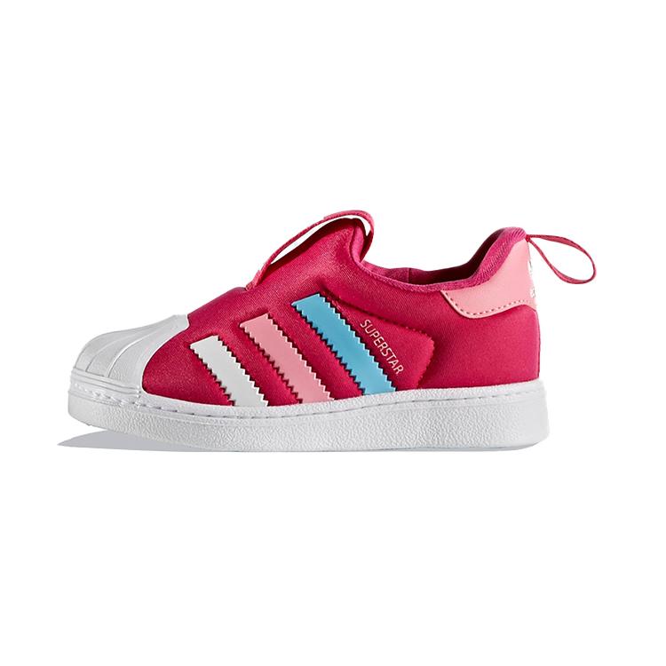 

Adidas Originals SUPERSTAR 360 Low top Skateboard Shoes Red Blue Pink Children Aged 3 7 Years Old BA8047 34