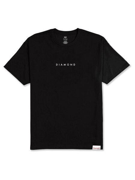 T-Shirt DIAMOND OG SCRIPT SUPER TEE BLACK/WHITE