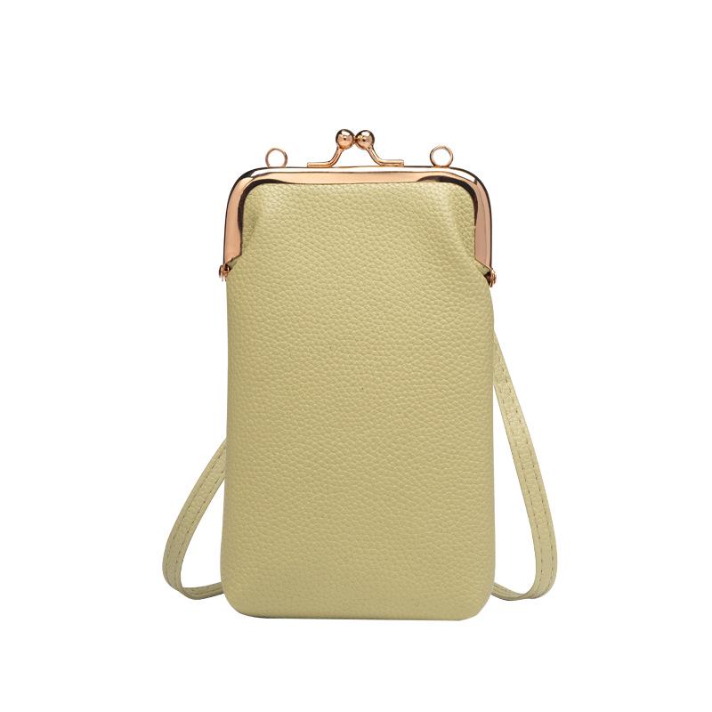 2025 Stylish PU Crossbody Phone Wallet for Women - Fashionable, Compact Vertical Bag