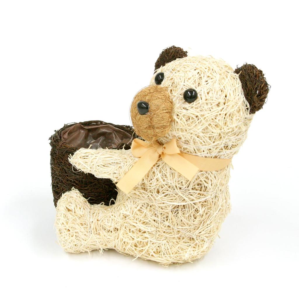 Ohashi Shinji Shoten Korb Tierkorb D3 Bär 27 x 21 x H25cm (Topfgröße) Ca.. 82-257