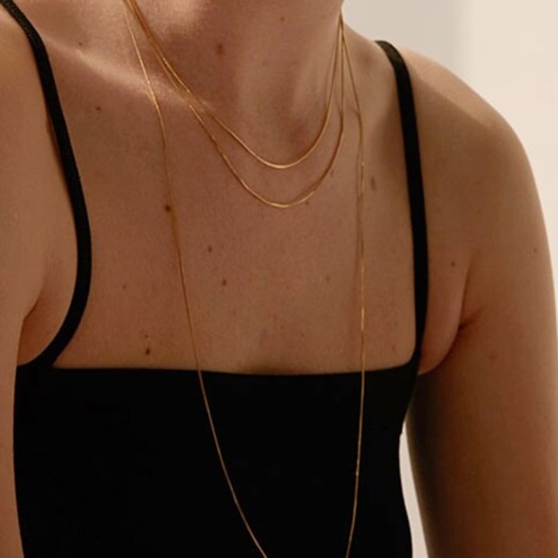 

OOZE Wavy line 10N - B Silver