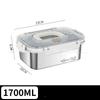 LISM 304 Stainless Steel Airtight Food Storage Container
