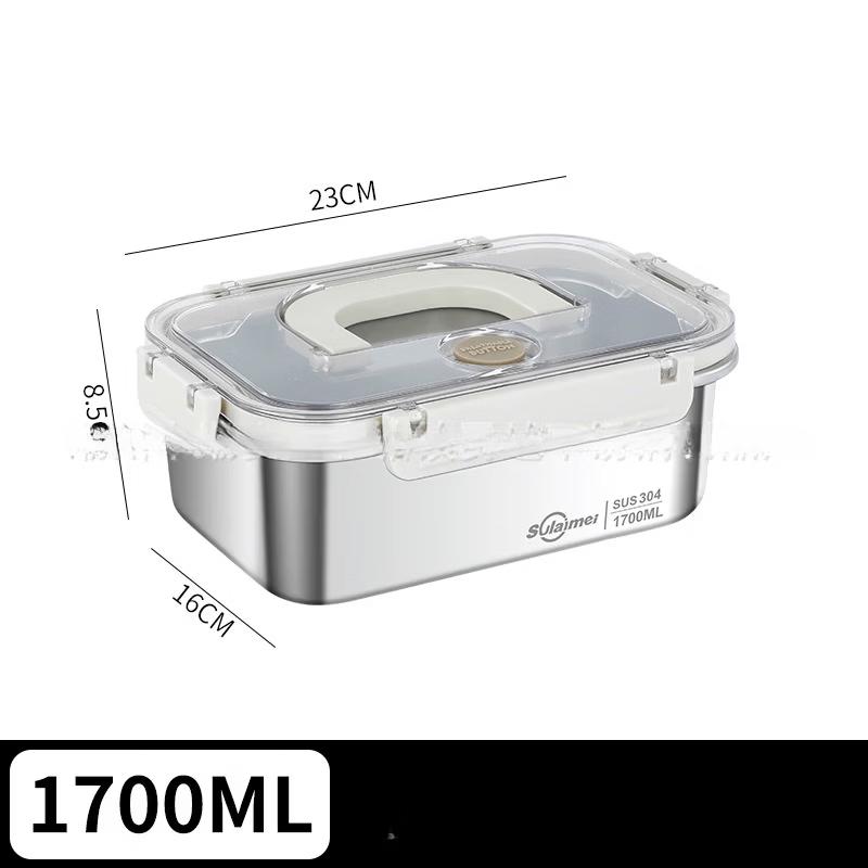 LISM 304 Stainless Steel Airtight Food Storage Container