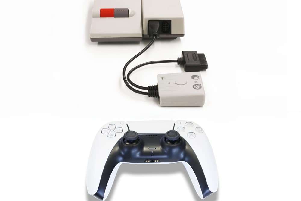 Columbus Circle Super Converter with Controller Conversion Adapter Series Product (for SFC/NewFC) [Compatible Switch/PS5/PS4/PS3 Controllers] - "Super