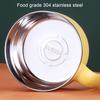 1200ml Anti-corrosion Instant Noodle Bowl with Draining Hole PP Food Grade Cereal Bowl Dormitory