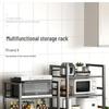 2025 Multifunctional Floor-Standing Kitchen Storage Rack: Multi-Layer Vegetable Basket Shelves