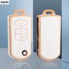 Fashion Tpu Car Folding Key Case Cover Shell For Mazda 3 5 6 Series M6 Rx8 Mx5 2 3 Button Protector Keyless Fob Bag Accessories