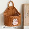 Deer Brown Versatile Woven Basket