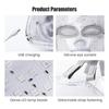 7 Colors LED Face Mask - Rechargeable Photon Light Therapy Beauty Device for Skin Care & Anti-Aging