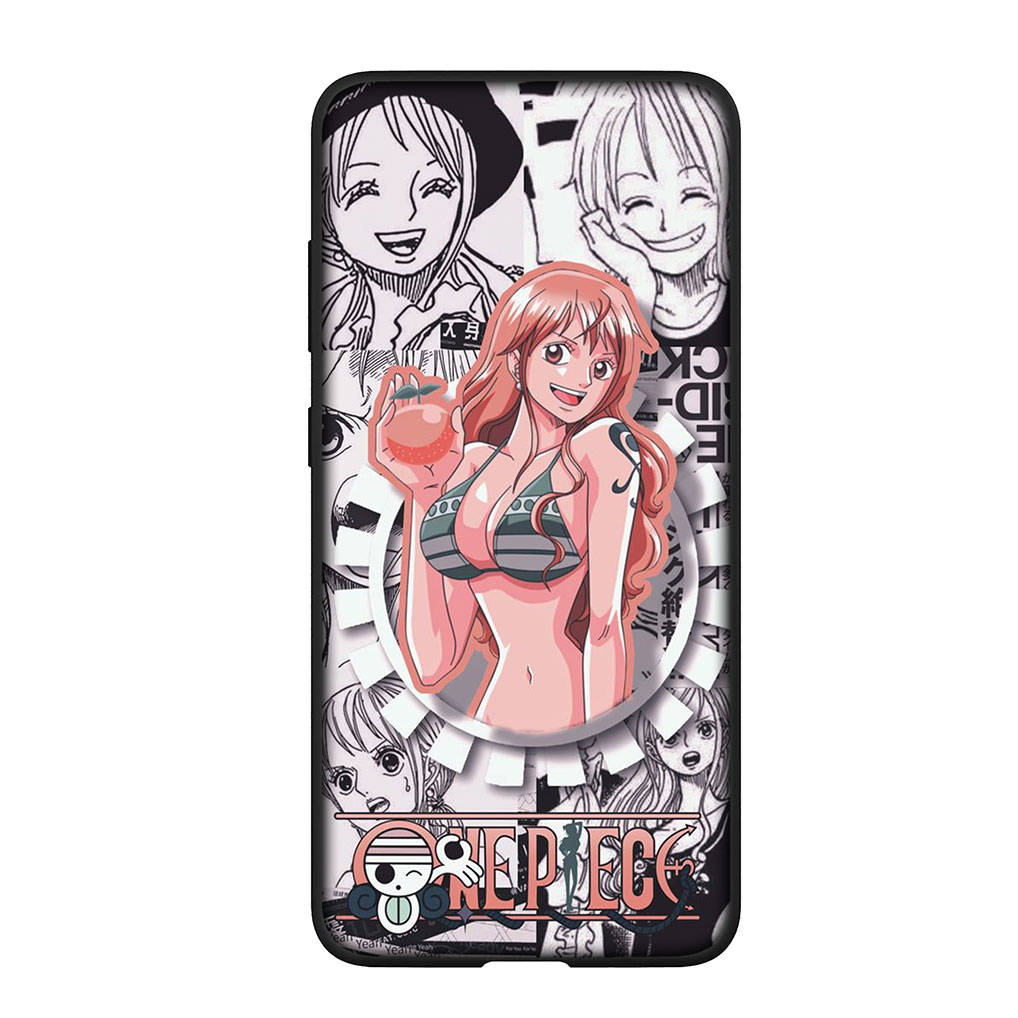 For Samsung Galaxy S24 S23 iPhone 16 15 14 Xiaomi Redmi Note 13 12 11 10 8 Plus 9 Pro Max X XR Phone Case Anime Nami One Piece Luffy OPPO Huawei Cover