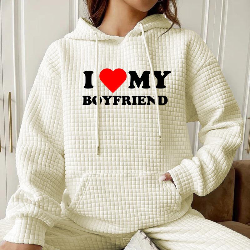 

Женский свитшот с длинным рукавом из вафельного трикотажа с принтом букв - Коллекция Осень/Зима 2023 Extra Extra Large абрикосовый