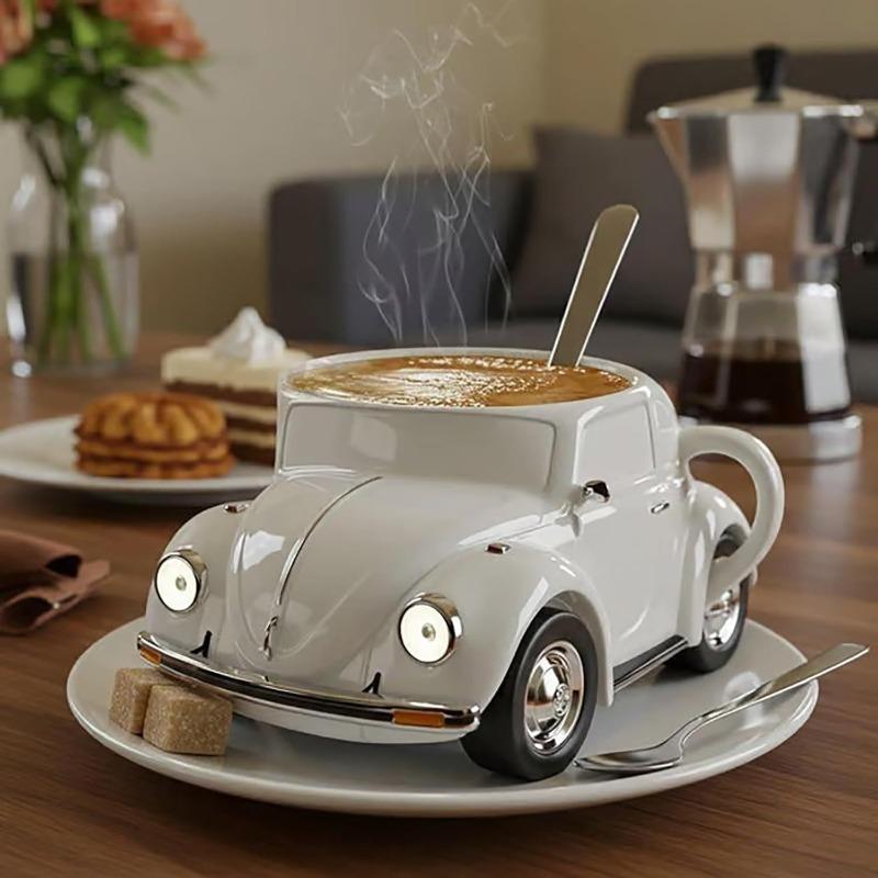 Engine V Cup V Creative Mug Resin Crafts High-end Niche Mechanical Engine Ornament