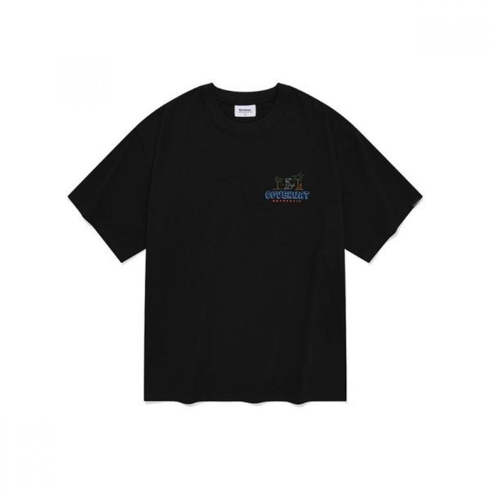 

Футболка CovernoT Kirby Me Aa co2402sT33 Bk Wh Gn 1.CO2402ST33 BK S