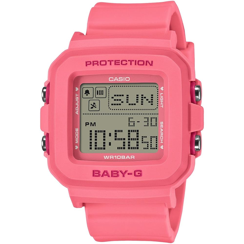 

Casio Baby-G Plus BGD-10KH-4JR Women s Pink Watch Water Resistant Stylish Design