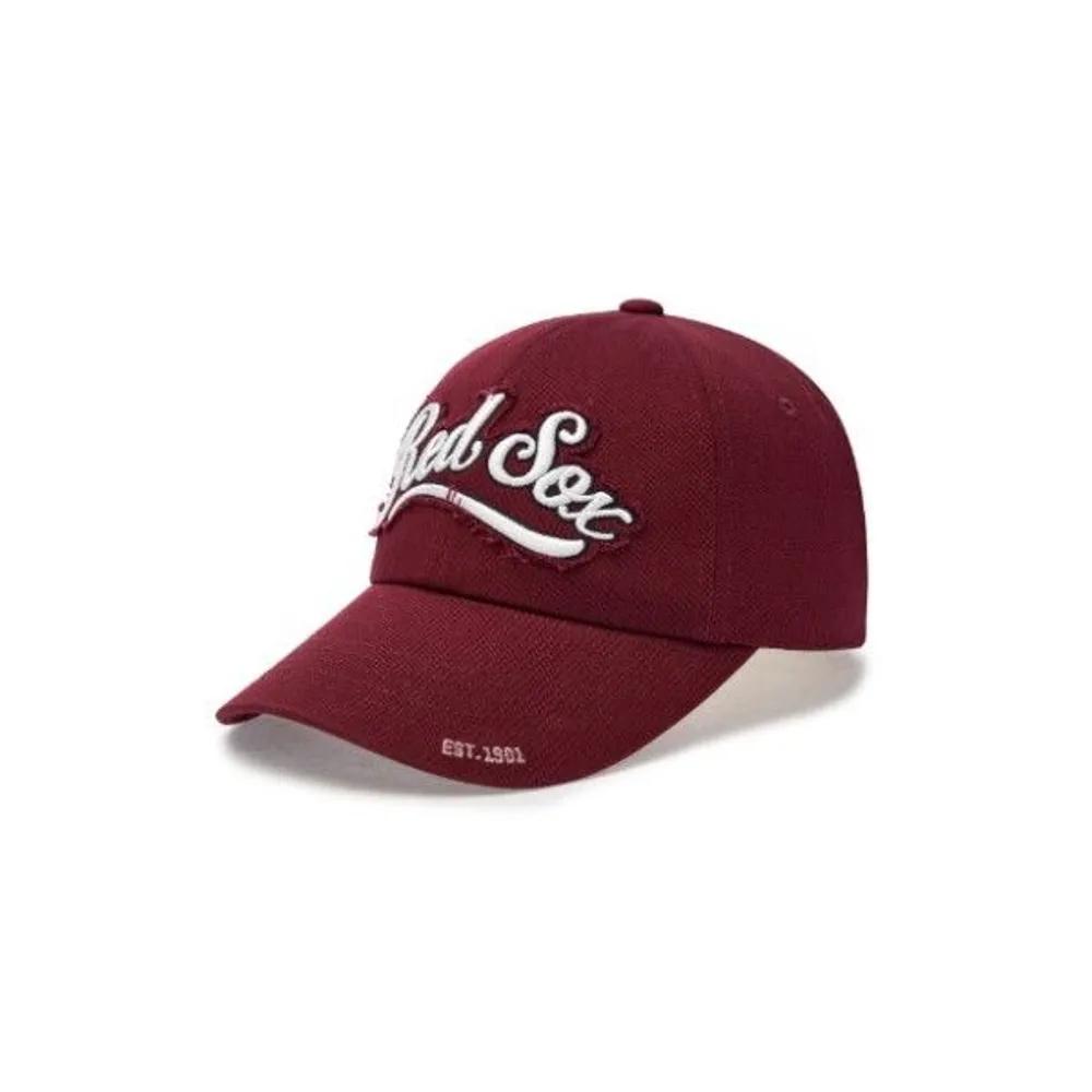 [MLB] JQT 3ACPV015N-43WIS Varsity Vintage Cursive Damaged Unstructured Ball Cap Boston Red Sox FREE