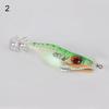 Saltwater 3D Shrimp Fishing Lure Luminous Prawn Flick Bait Squid Jig Hook Tackle