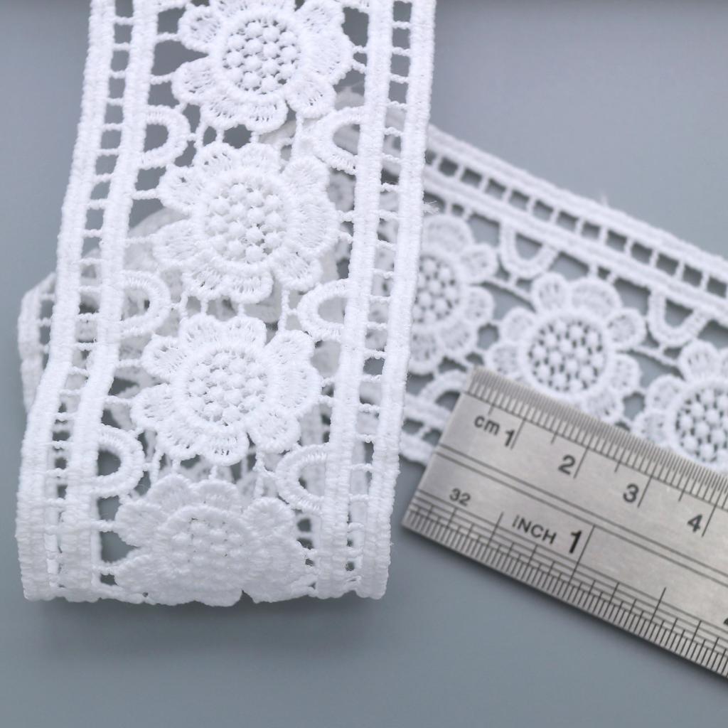 Water Soluble Embroidery Lace Milk Silk Barcode Accessories Lace, Skirt Underwear Clothing Embroidery Lace
