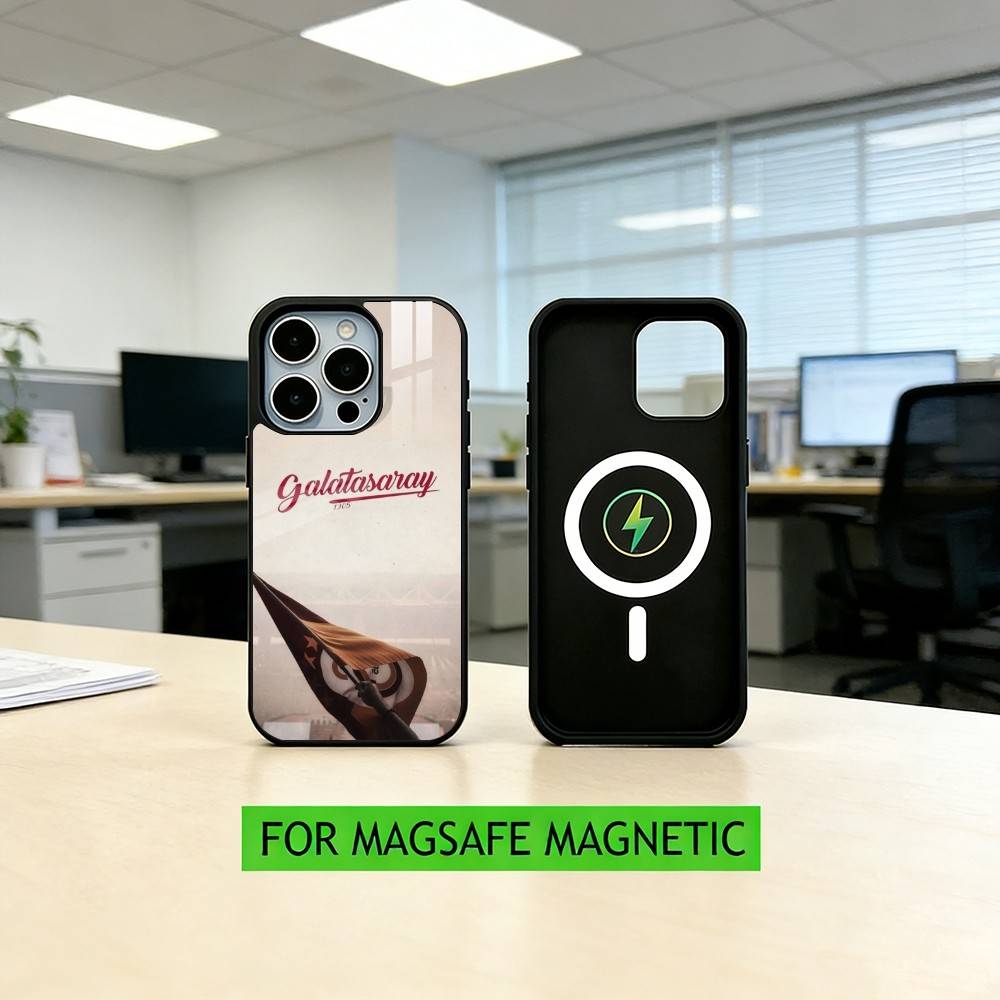 G-Galatasaray-y SK Phone Case For iPhone17,16,15,14,13,12,11 Plus,Pro Magnetic with Magsafe Wireless Charging