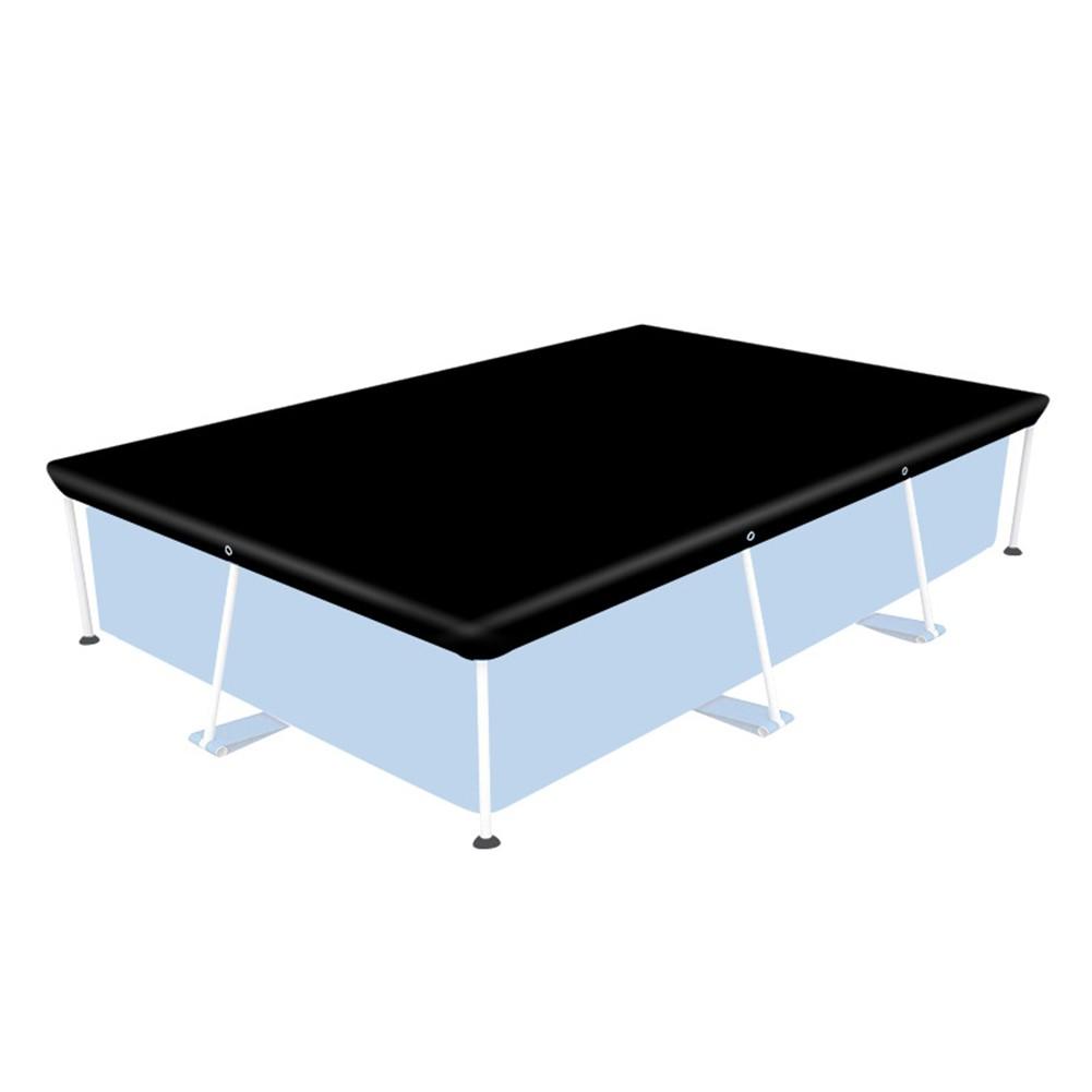 Outdoor Rectangular Pool Cover with Waterproof and UV Resistant Properties