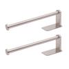 VOFUN-2X Kitchen Roll Paper Self Adhesive Wall Mount Toilet Paper Holder Stainless Steel