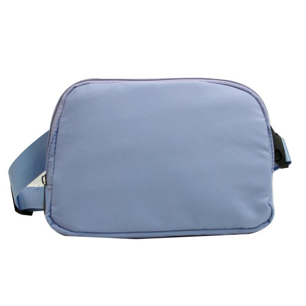 Bidirectional Zipper Waist Bag Nylon Multifunctional Women's Waist Belt Bag, Storage Bag, Adjustable Shoulder Strap Crossbody Bag, Small Bag