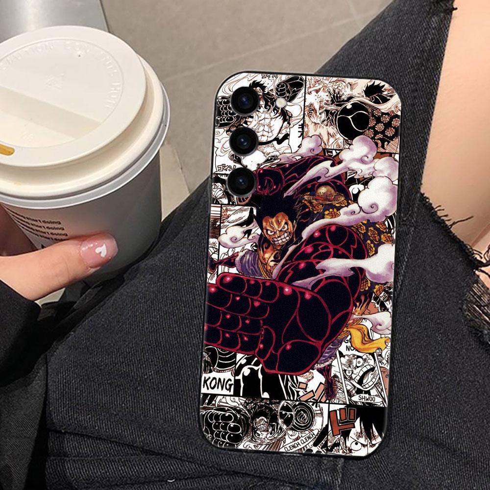 Anime One Piece Luffys Phone Case For Samsung Galaxy S26 S25 EDGE S24 S23 S22 S21 S20 FE S10 Ultra PLUS LITE Case Shell Cover