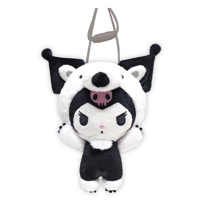K Company Sanrio Characters Plush Neck Pouch Kuromi (Banzai Series) (Anteater) SAB-NNP-KU