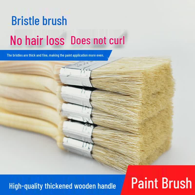 Hard Bristle Paint Brush Set 2-inch