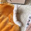 Girls' Chinese Style Sleeveless Qipao Winter Dress AWB023