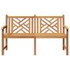 Garden Bench 150 x 60 x 90 cm Solid Teak Wood