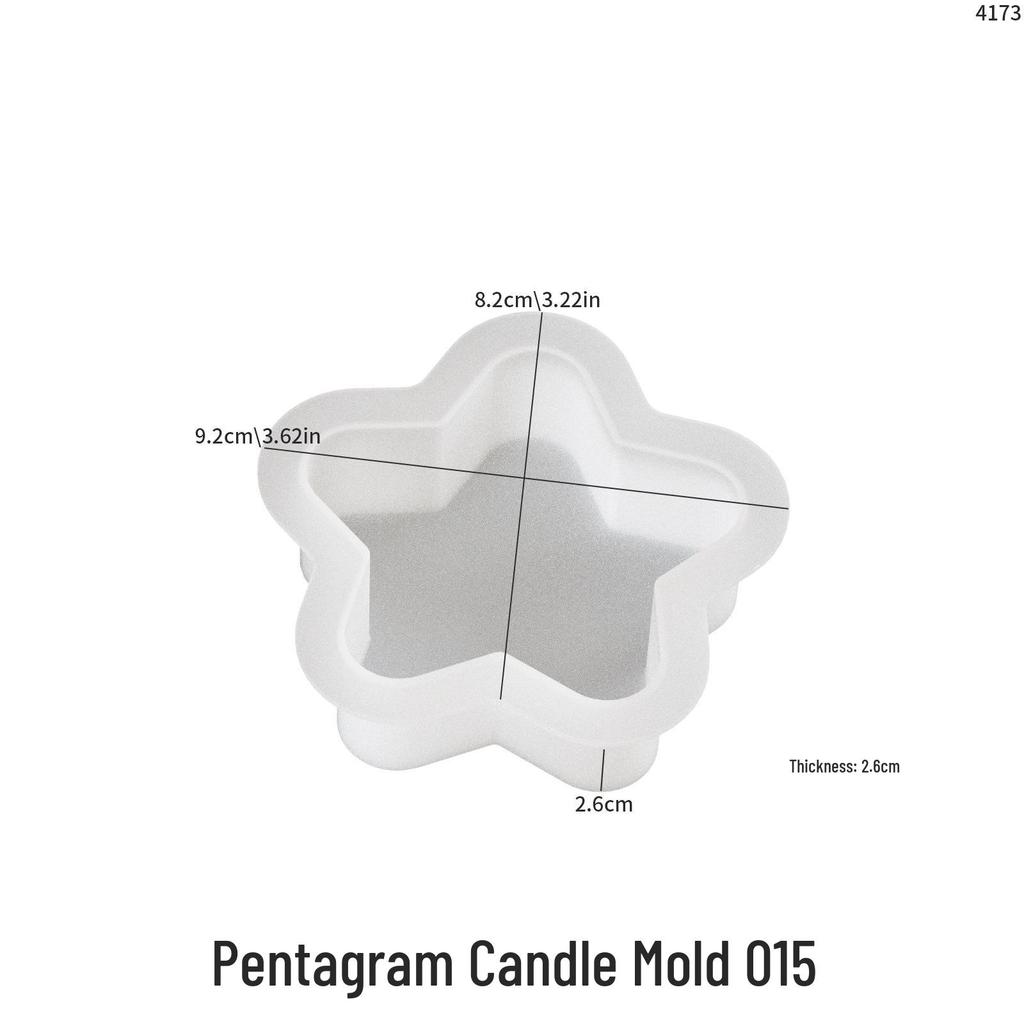DIY Silicone Mold for Epoxy: Oval, Bone, Puzzle, Star, Square, Rectangular, Candle, Stone, Soap, Diffuser