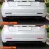 2 Stück/Satz Auto Heckstoßstange Bremslicht Dynamische Blinkleuchte Für Tesla Modell