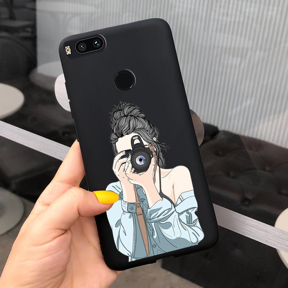 For Xiaomi Mi A1 5X Case New Butterfly Sunflower Patterns Soft Protector Bumper Cover For Xiomi Mi A1 MiA1 Mi5X Phone Cases 5.5"
