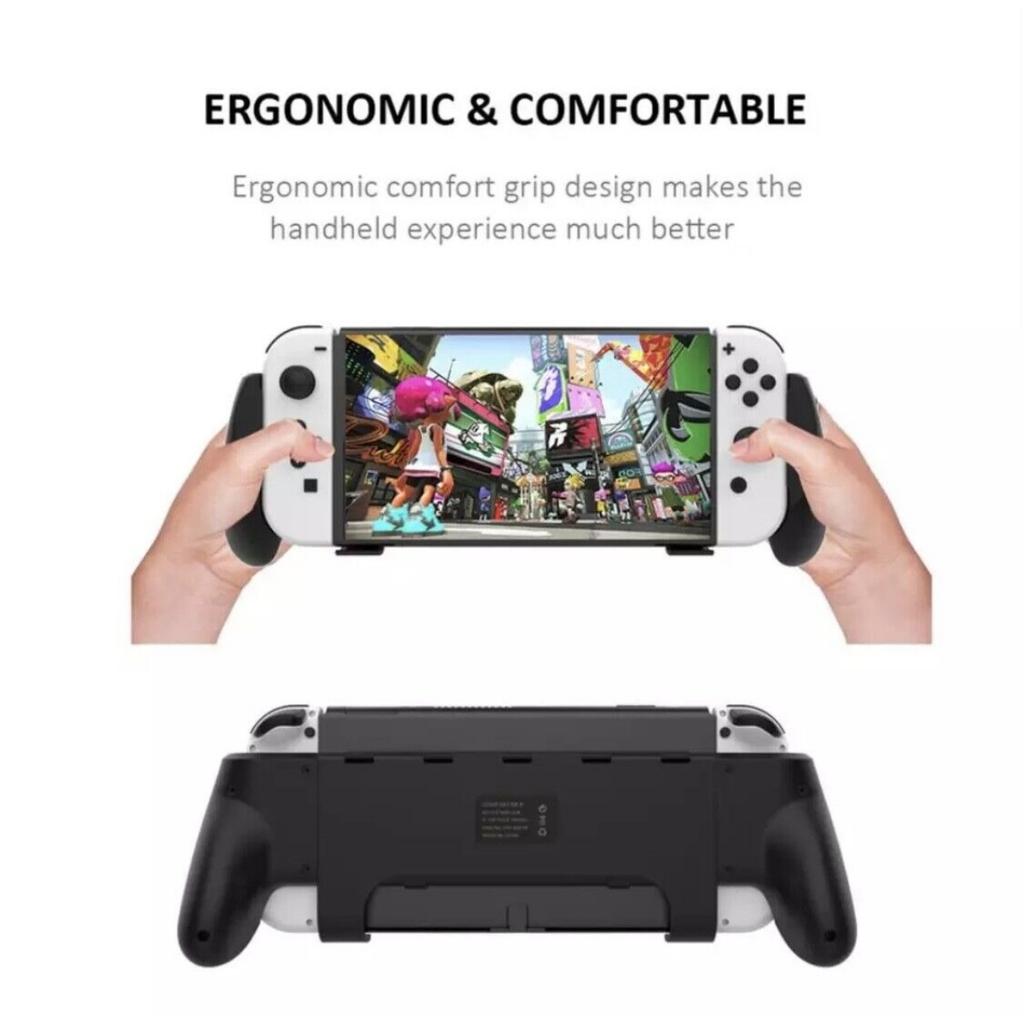 Grip Case for Nintendo Switch OLED - Ergonomic Comfort Protective Grip Case for Nintendo Switch OLED Console and Joy-Con