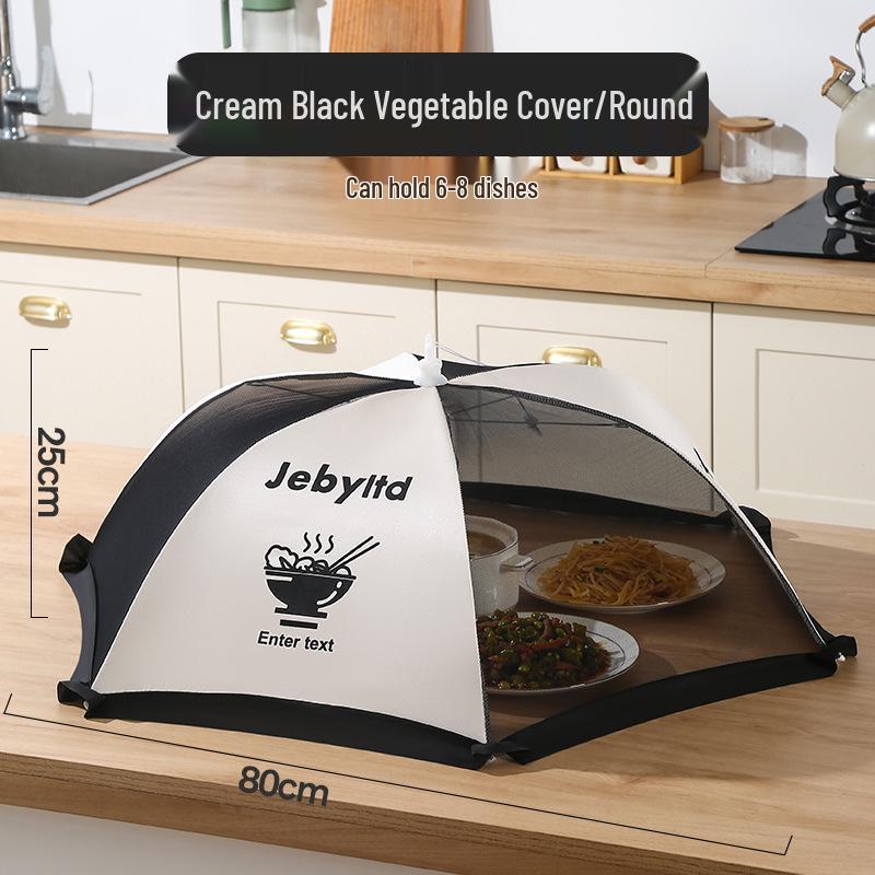Large Foldable Food Cover - Dustproof, Insectproof, Flyproof, New Style Umbrella for Dining Table