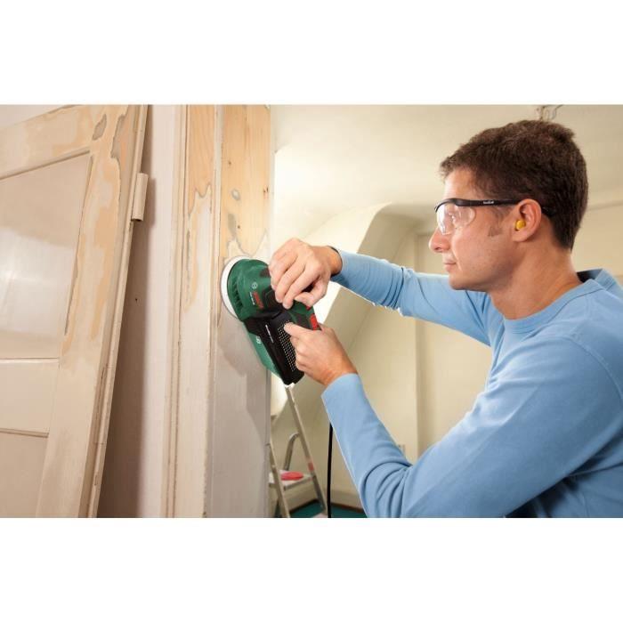 BOSCH Eccentric Sander - PEX 300 AE + 1 SystemBox Storage Box Size M