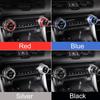Abaiwai Car Air Condition Switch Knob Ring 3d Decoration For Toyota Rav4 Xa50      2024 Rav 4 Hybrid Parts