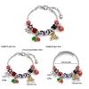 Stranger Things Diy Bead Bracelet With Zinc Alloy Charms For Gift Giving