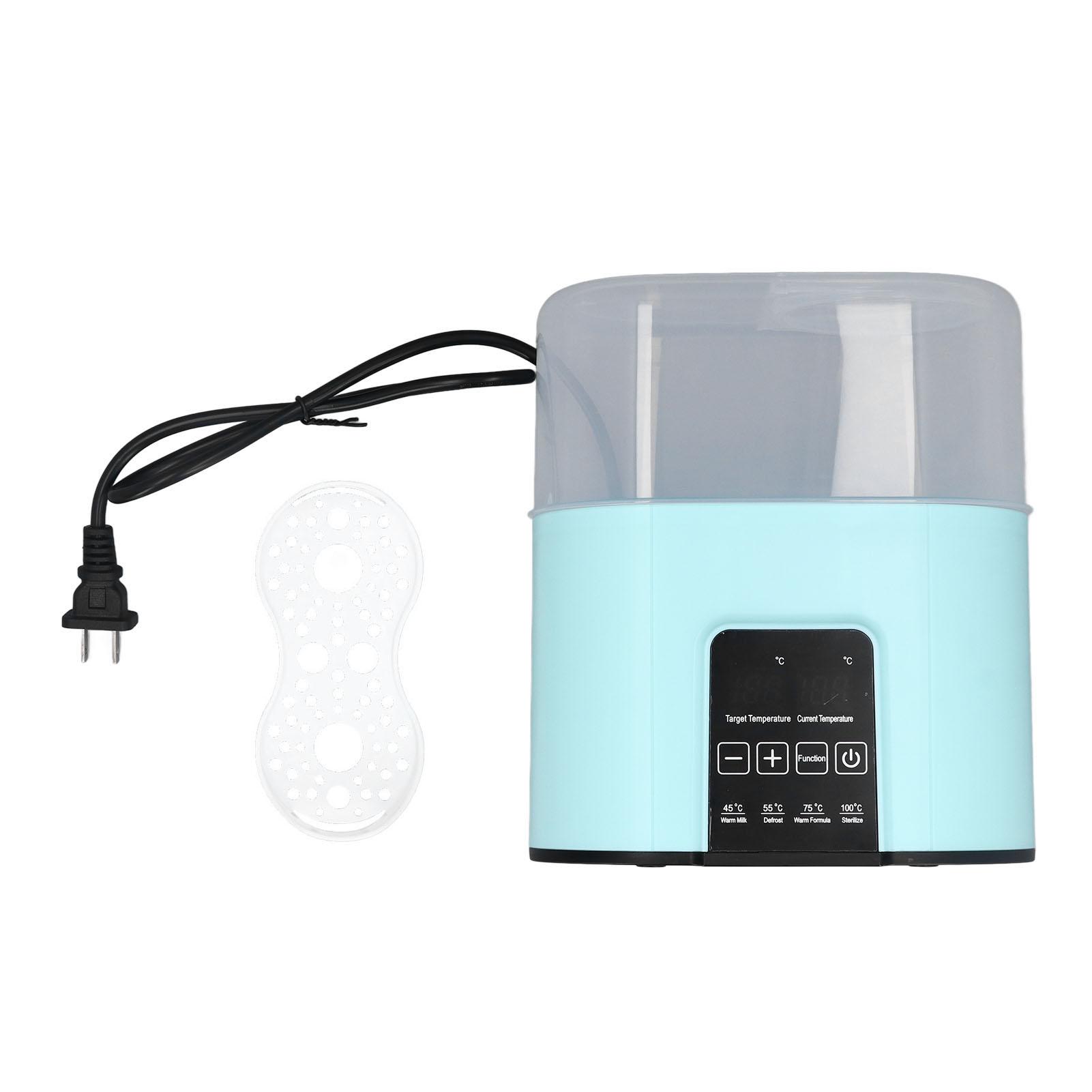 

Подогреватель детских бутылочек 2 в 1, быстрый нагрев, автоматический интеллектуальный контроль температуры, размораживание грудного молока зелёный