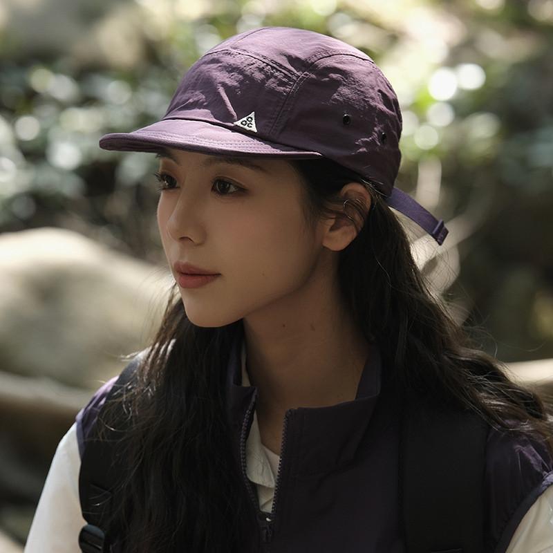 

Soft Brim New Baseball Cap For Men And Women In Spring Summer Breathable And Stylish Design фиолетовый