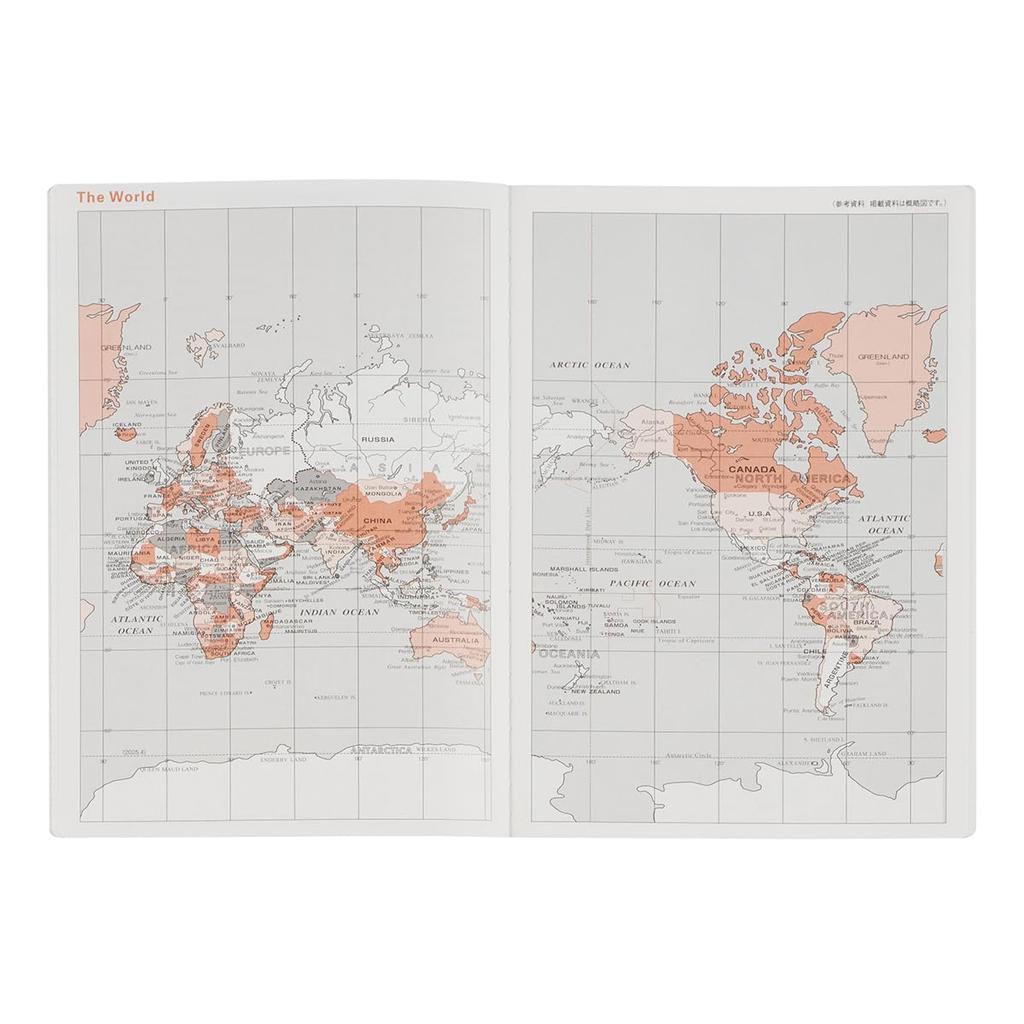 [Delfonics Planner 2026 Edition / Starting October 2025] [Direct Store Exclusive] B6 Monthly Elliott Planner (Pink)