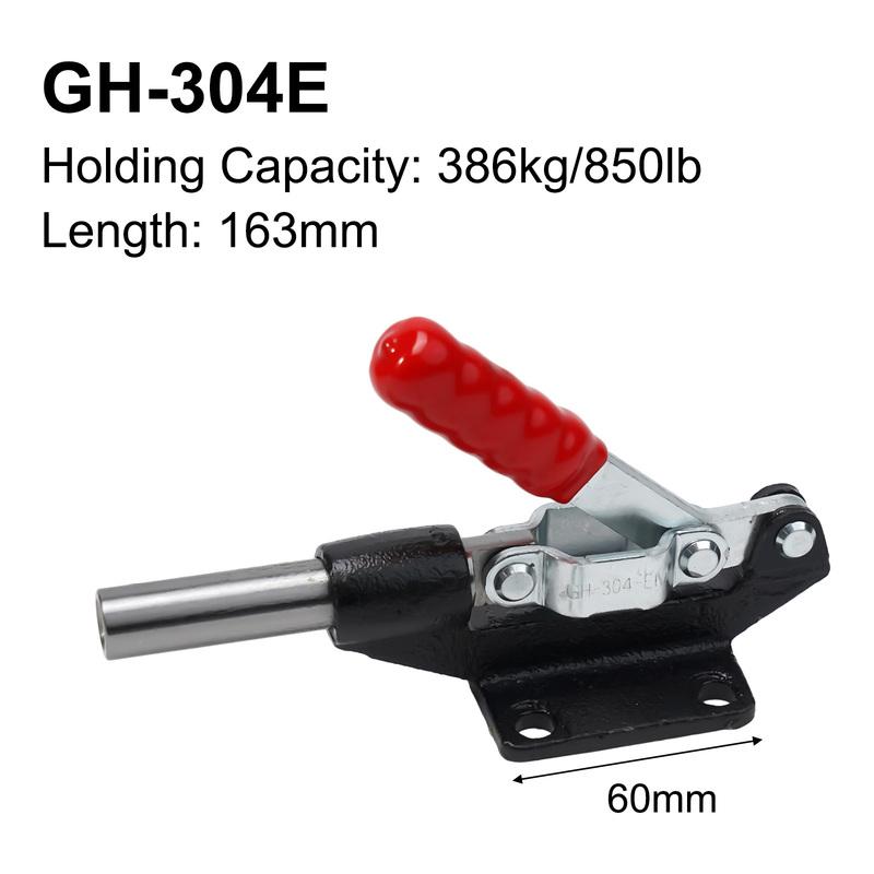 

Quick Release Toggle Clamp 227kg-680kg Clamping Force Push-pull Clamps GH-305 GH-304 Woodworking Tool Vertical Type Clamp GH-305C