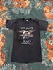 Camiseta Masculina Preta Tamanho Médio Unisex dos Navy Seals da Marinha dos EUA dos Anos 80 Militar dos EUA América