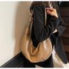 Pu Dumpling Bag For Women With Wrinkled Design For Daily Fashion