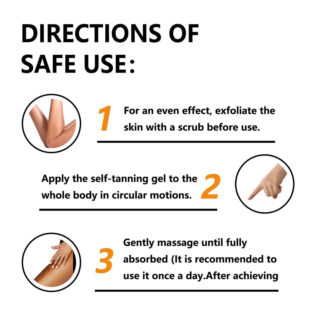 Intensive Tanning Gel, Natural Tanning Accelerator Paste Gel Tanning Creams For Sunbeds & Outdoor 150g