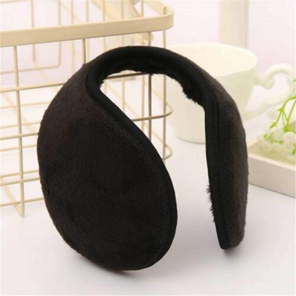 Keep Warmer Solid Color Windproof For Adult For Female Earcap Ear Cover Ear Warmers Plush Earmuffs